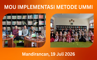 Mantapkan Kualitas Pembelajaran Al-Qur'an, Satuan Pendidikan Yayasan Al-Muawanah Teken MoU dengan UMMI Foundation dan Gelar Tashih Pemetaan